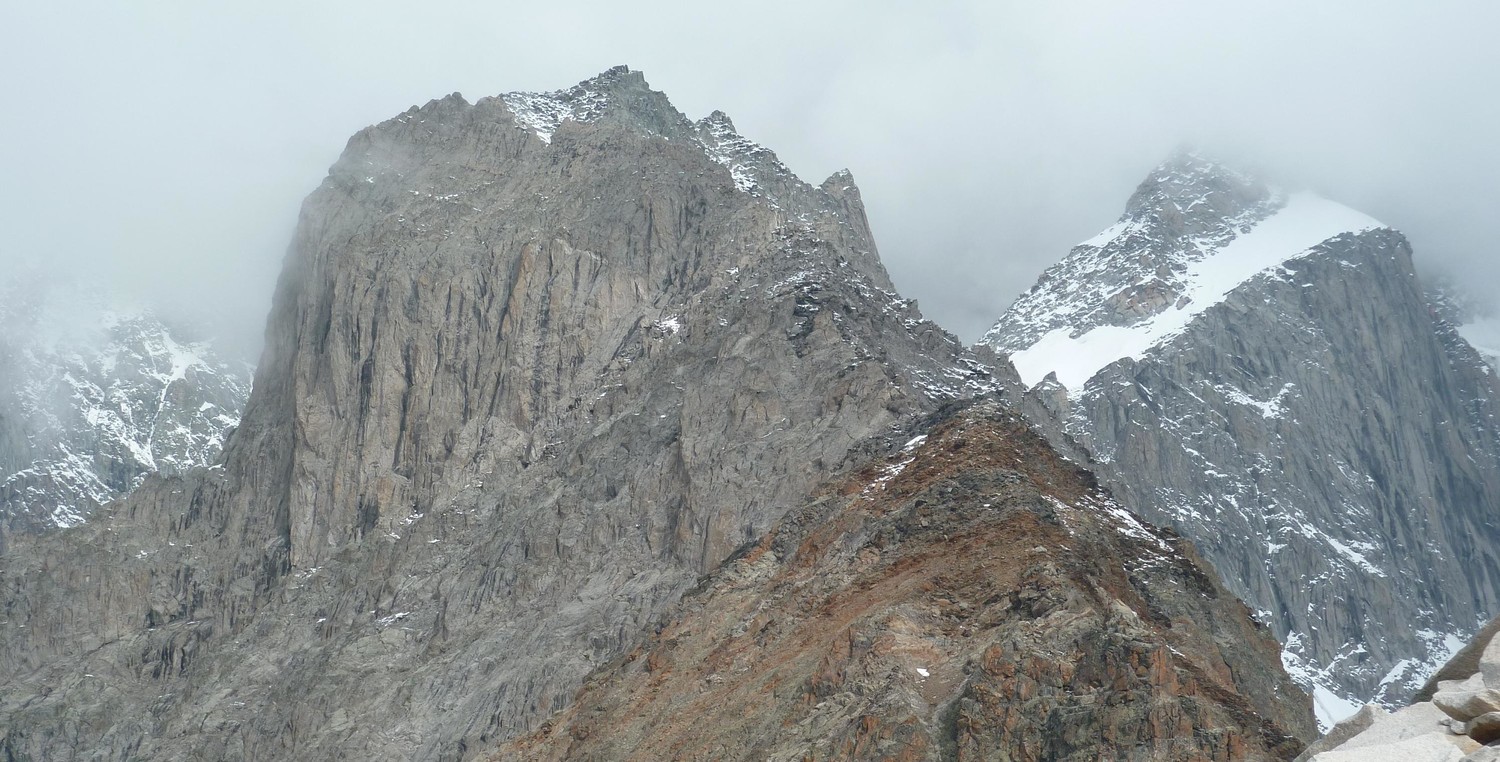 Arête SE vue depuis l'Aiguille Croux