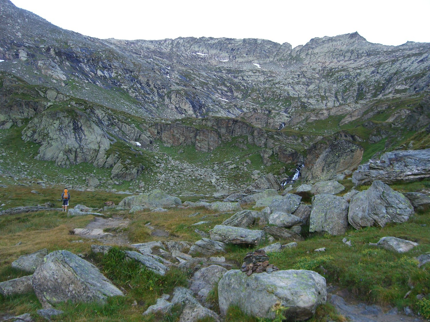 cime des planettes: profil de l'arête