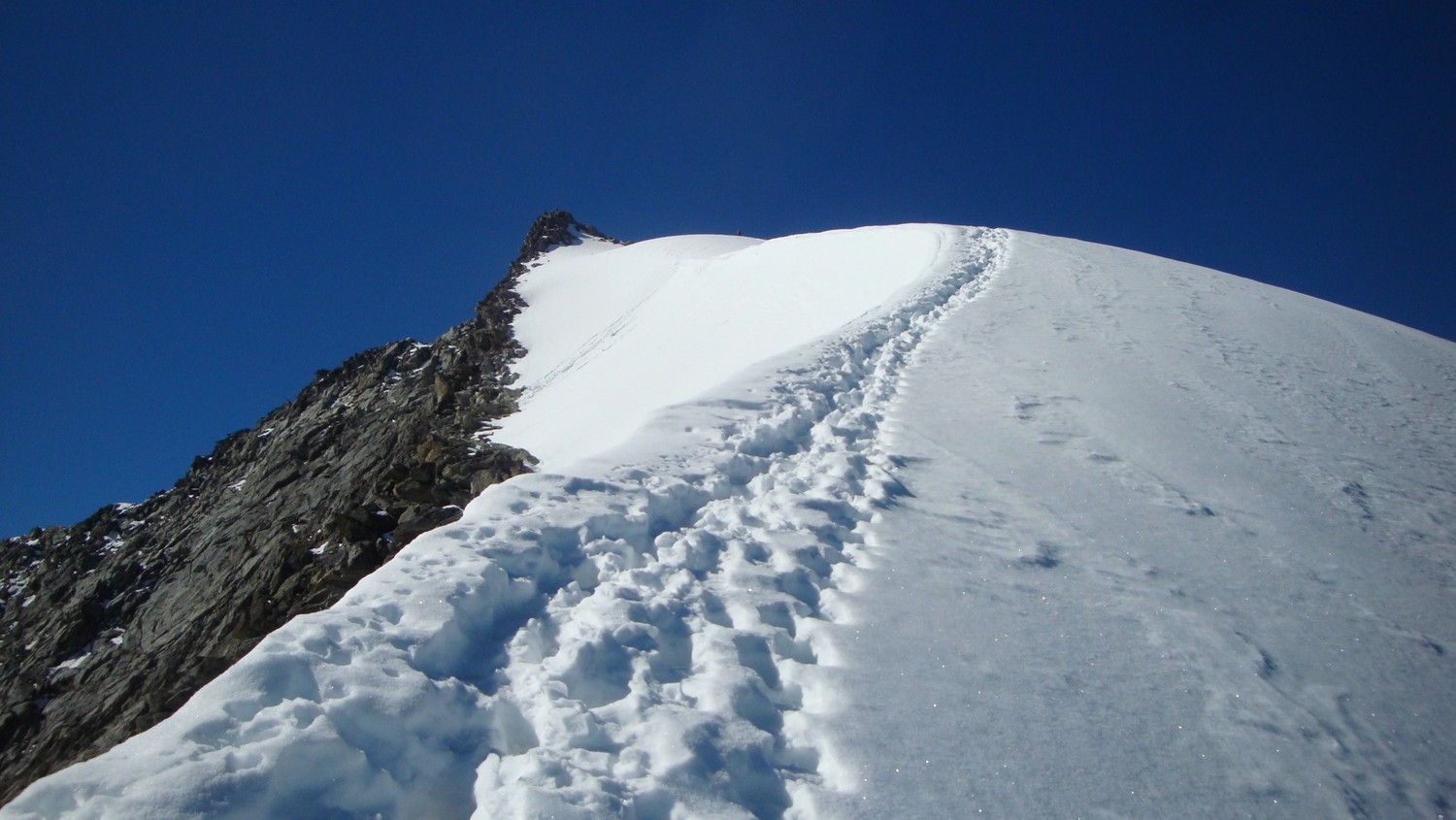 Mourti: Arête sommitale