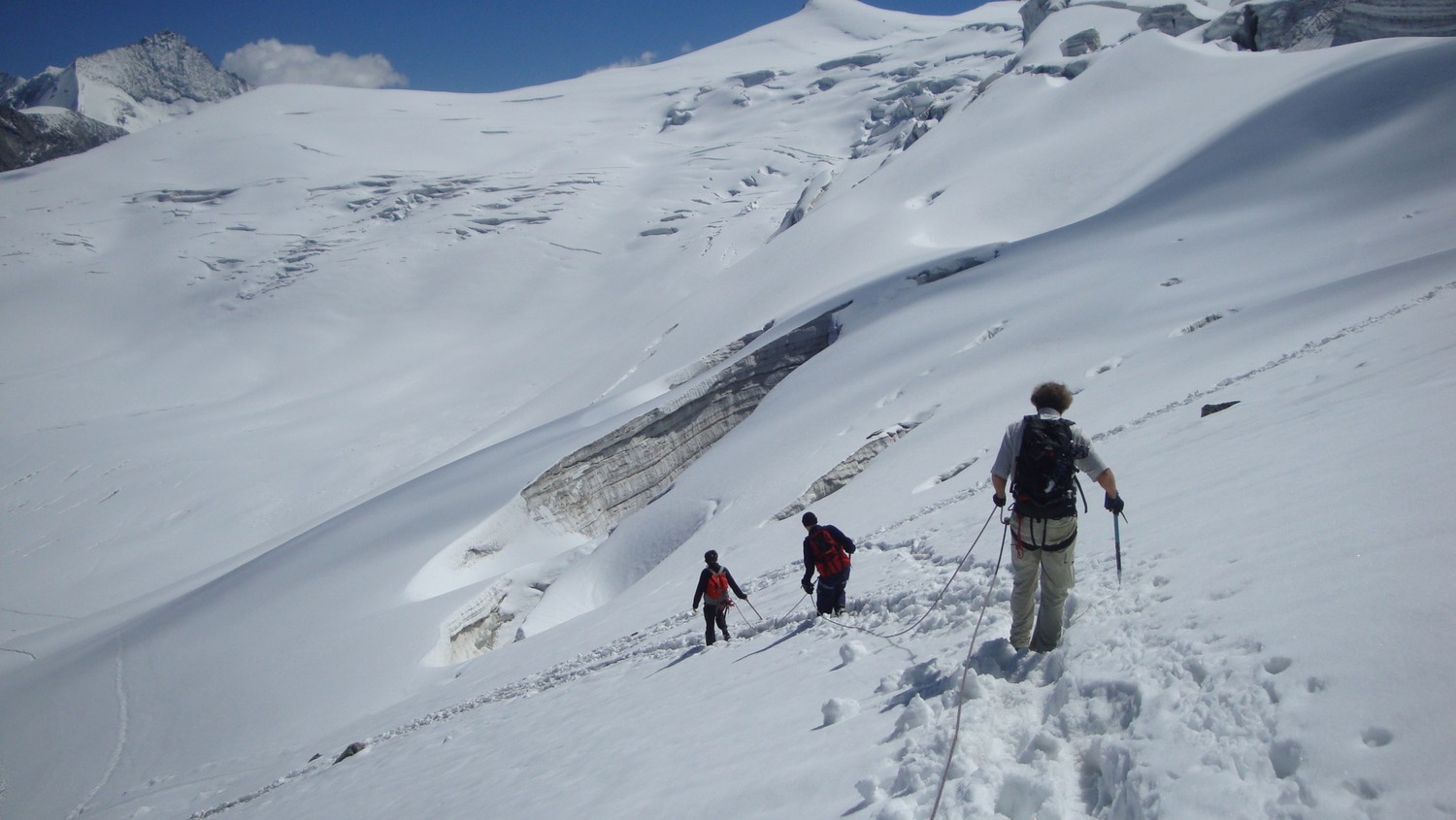 Mourti: descente