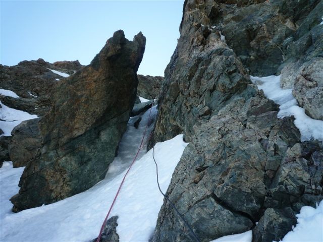 La via ferrata d'altitude: crampons conseillés