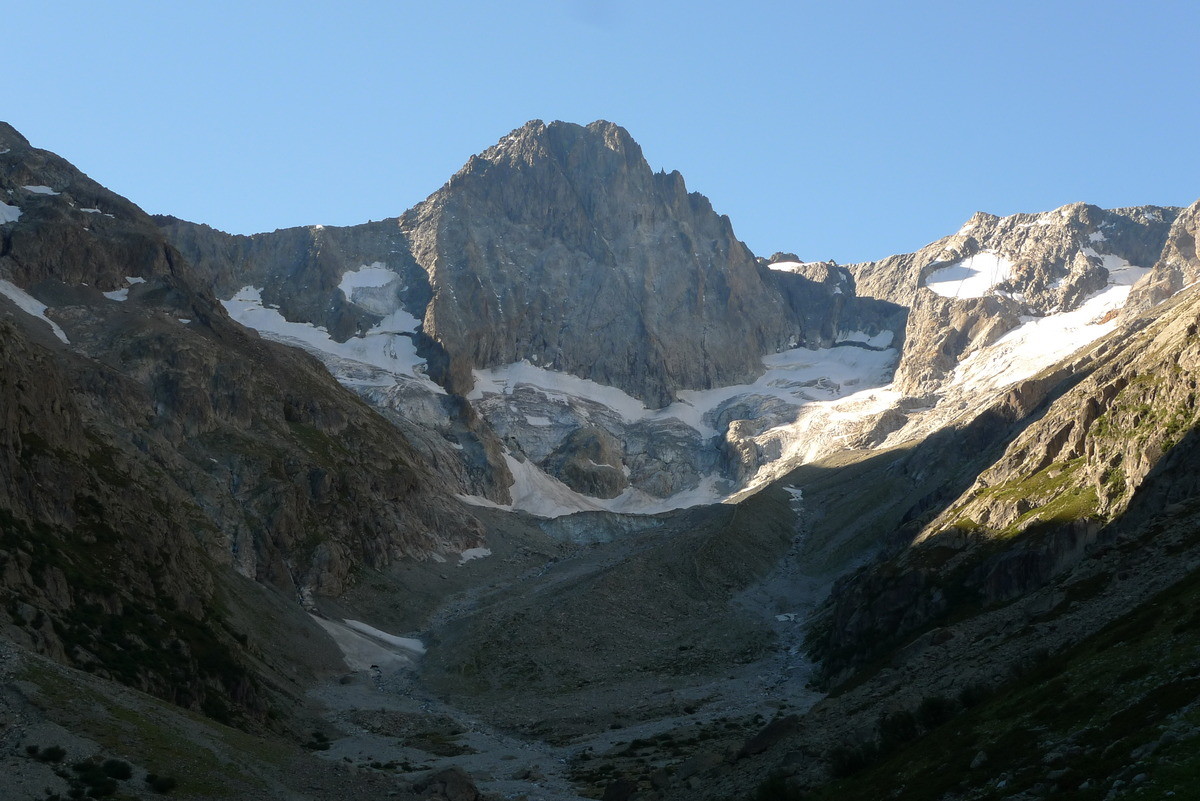 face N de la pointe du Vallon des Étages