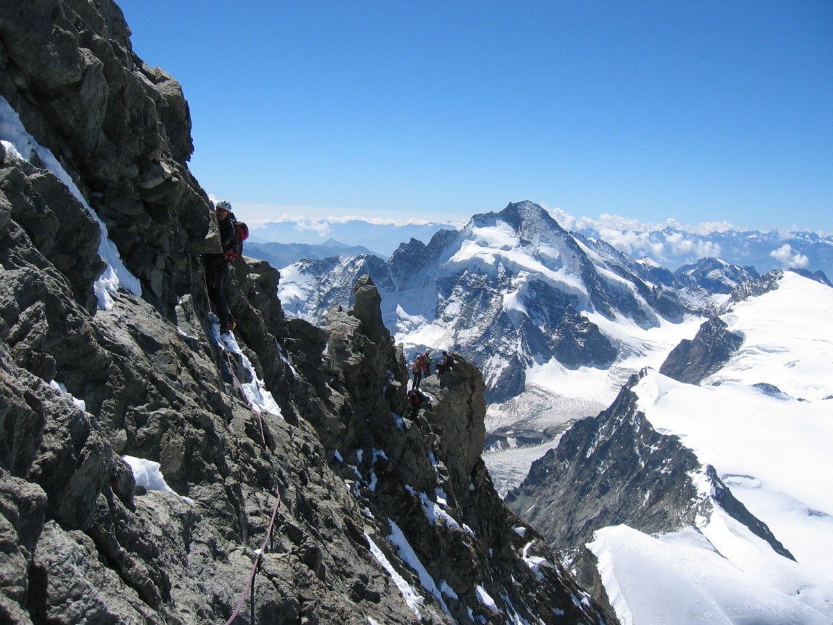 Descente de l'arête S