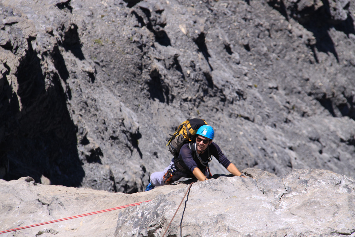 Grand Muveran, Arte de Saille; 22 aot 2010; Arnaud dans L5