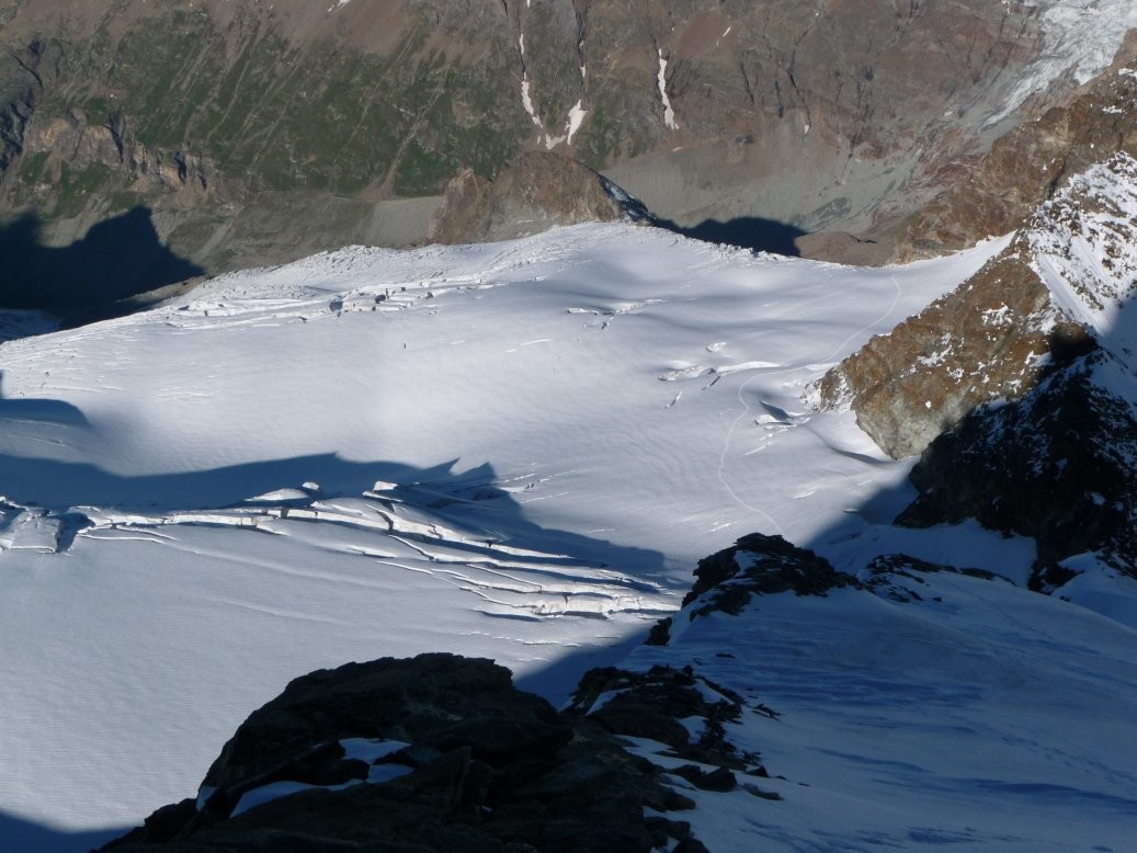 Pentes de neige de 3800-4000