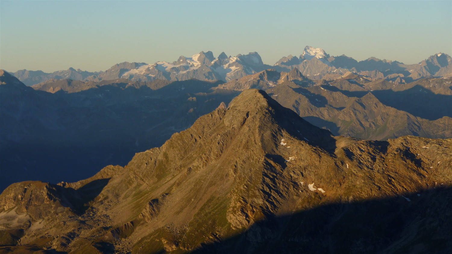 Rateau d'Aussois depuis le glacier de Labby