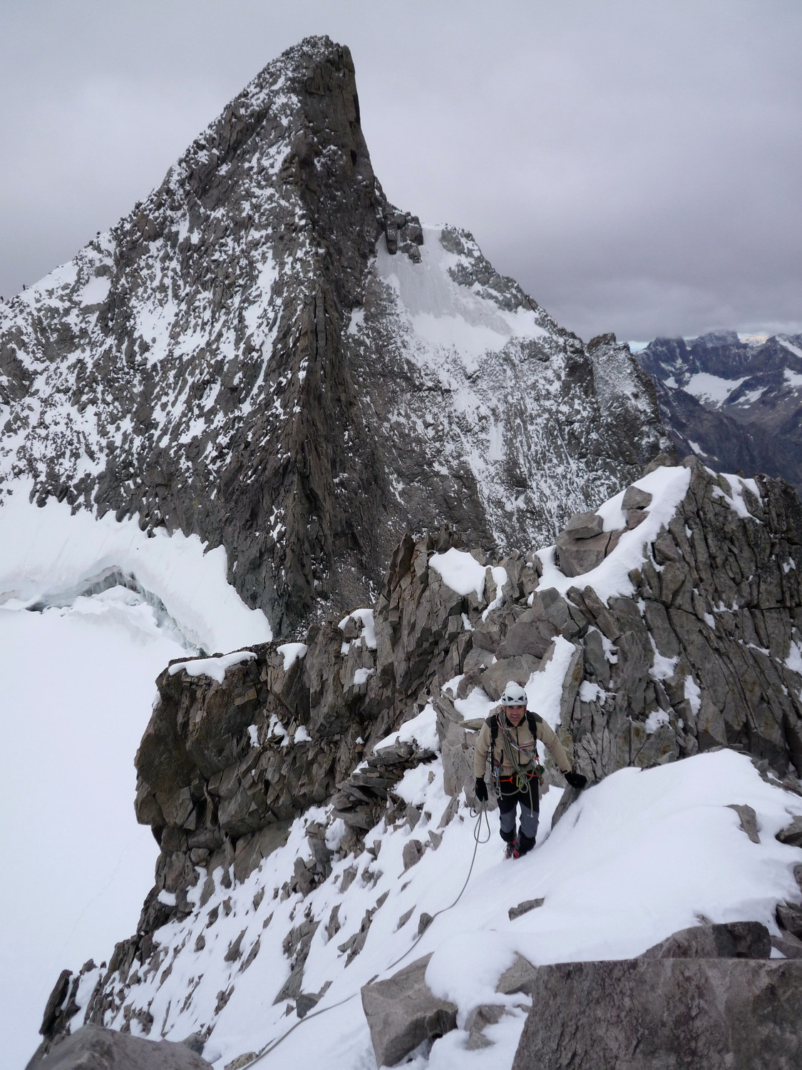 Sur l'arête
