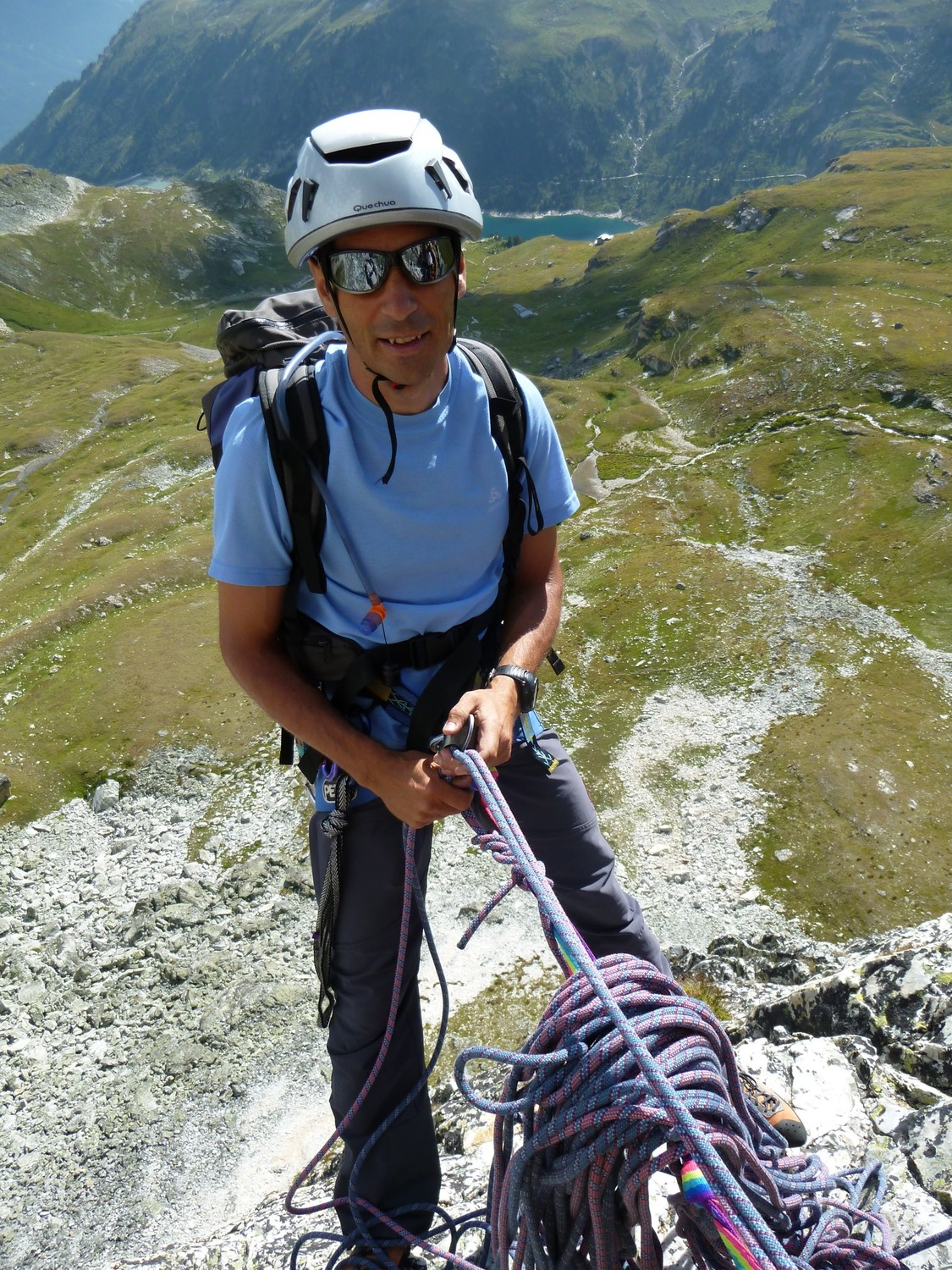 Dans tirelipompon (Grand Chatelard): pépère...