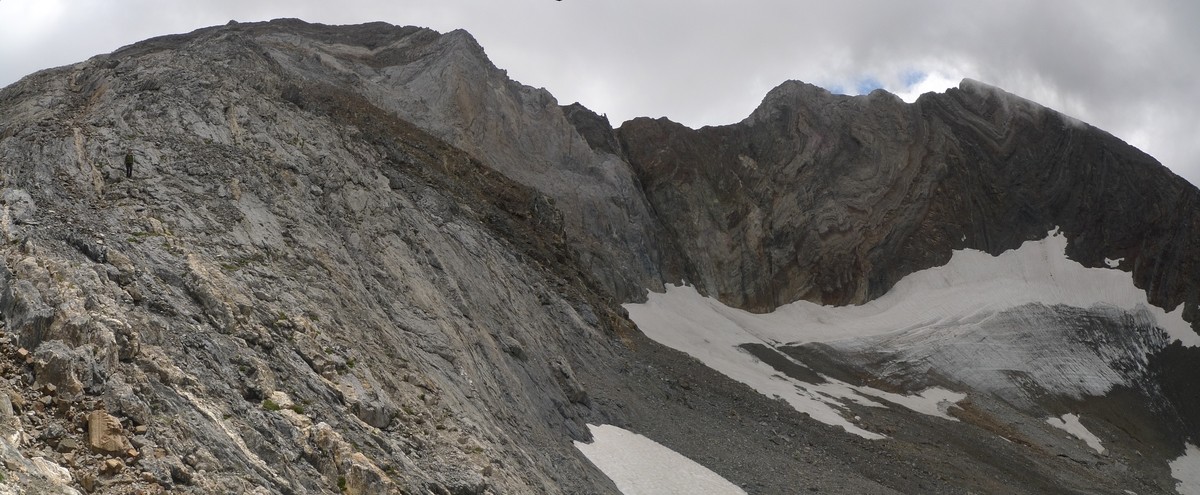 Las Espadas et le glacier des Posets