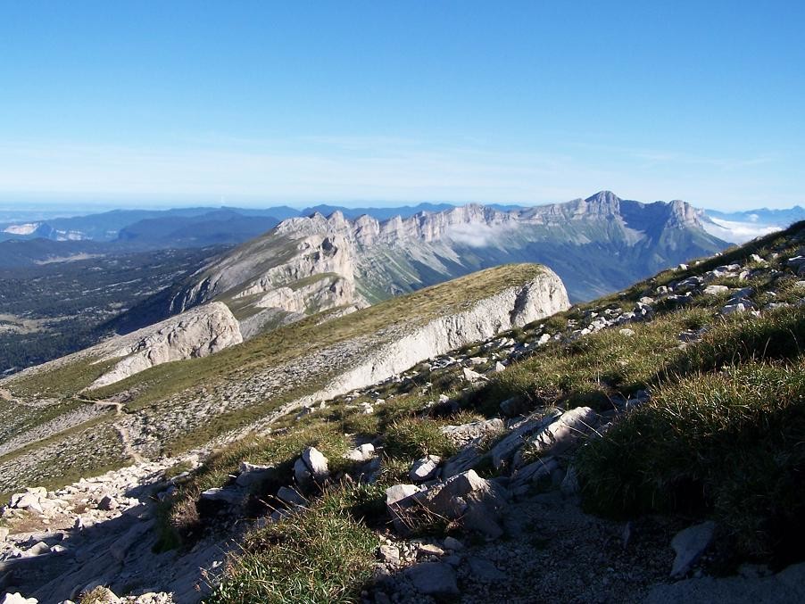 Vercors vue du Grand Veymont