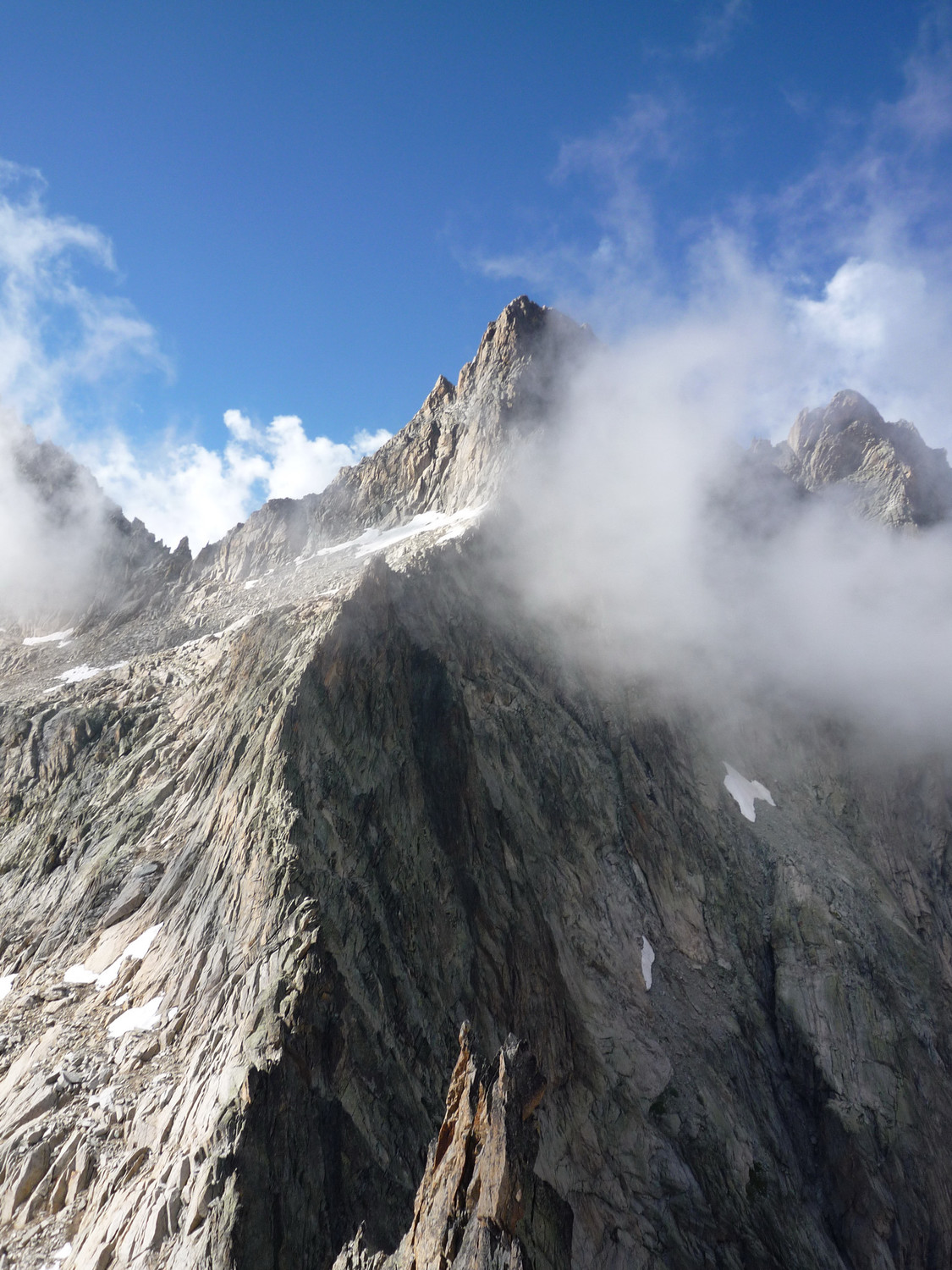 Arête Sud de la centrale du Soreiller