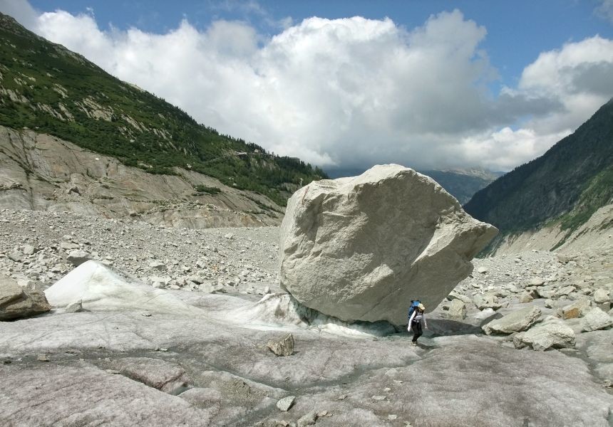 Cailloux de la Mer de Glace