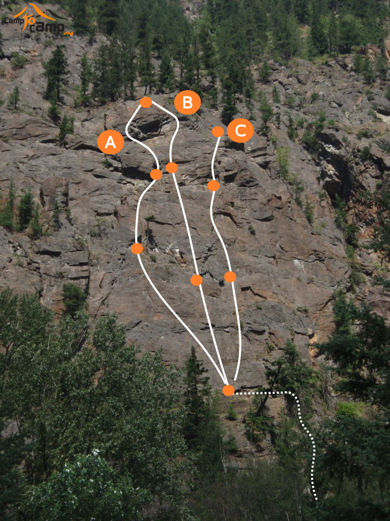 Tourist Wall Cliff