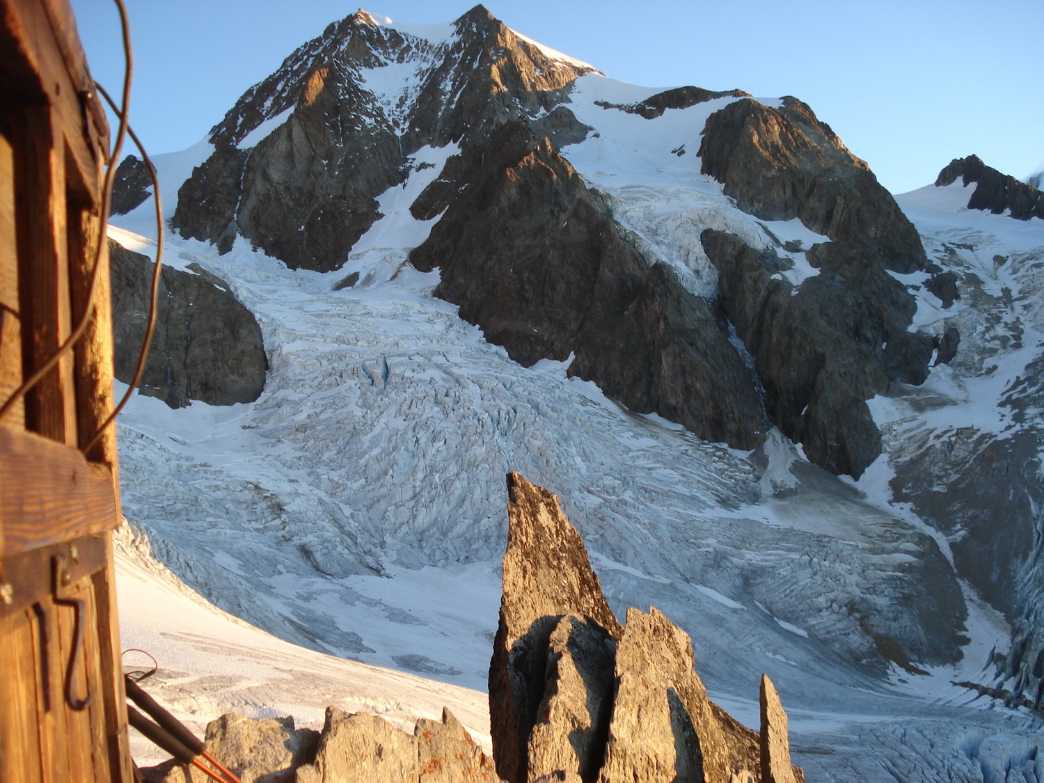 Tré la Tête depuis le bivouac