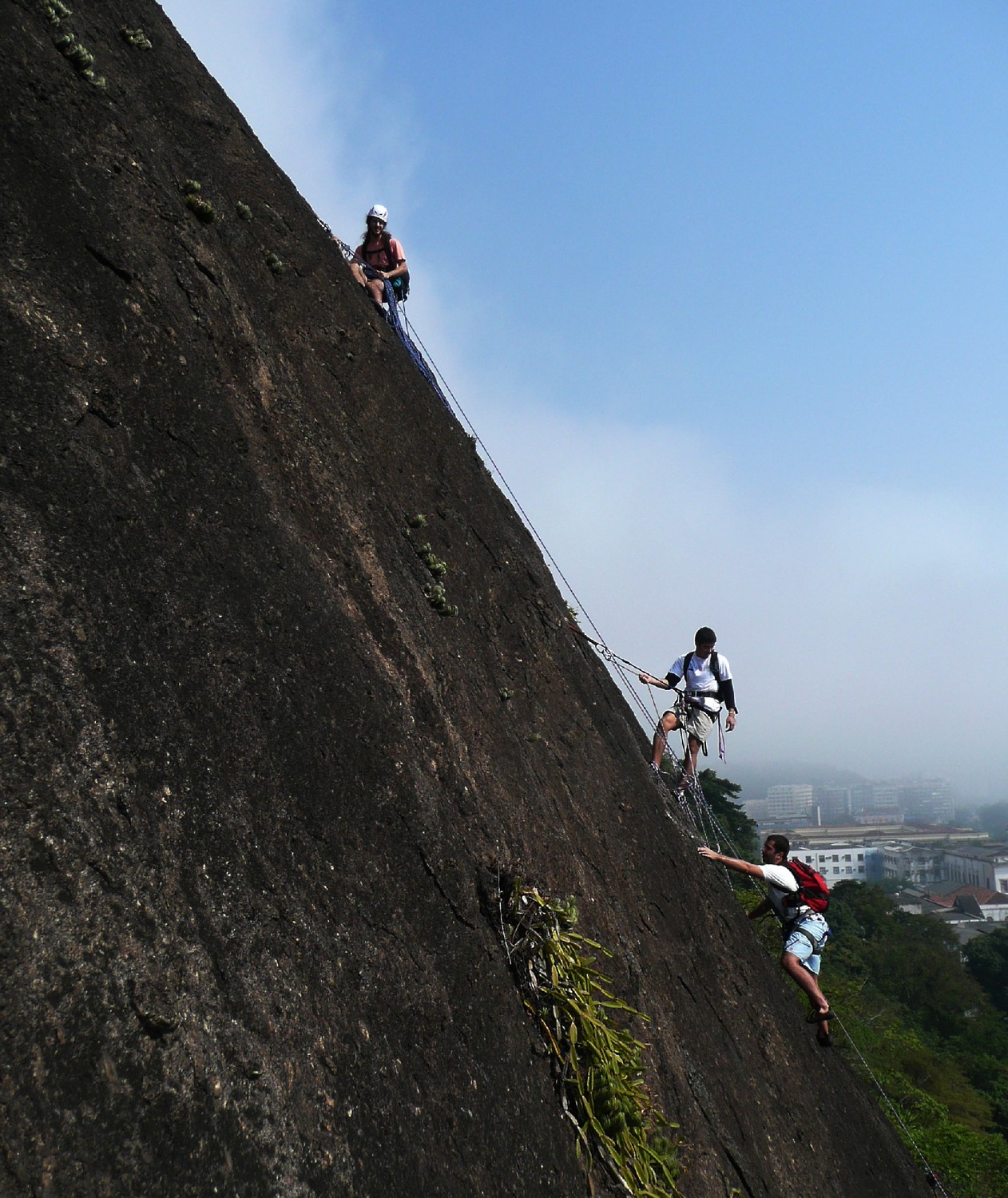 Escalade au Morro da Babilonia (Rio)