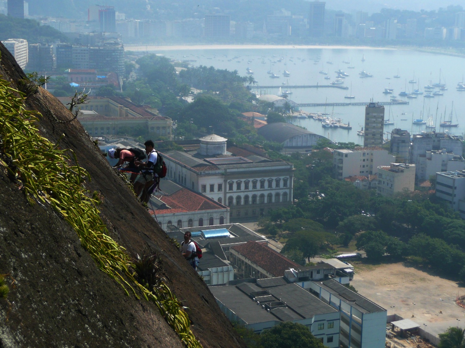 Escalade au Morro da Babilonia (Rio)