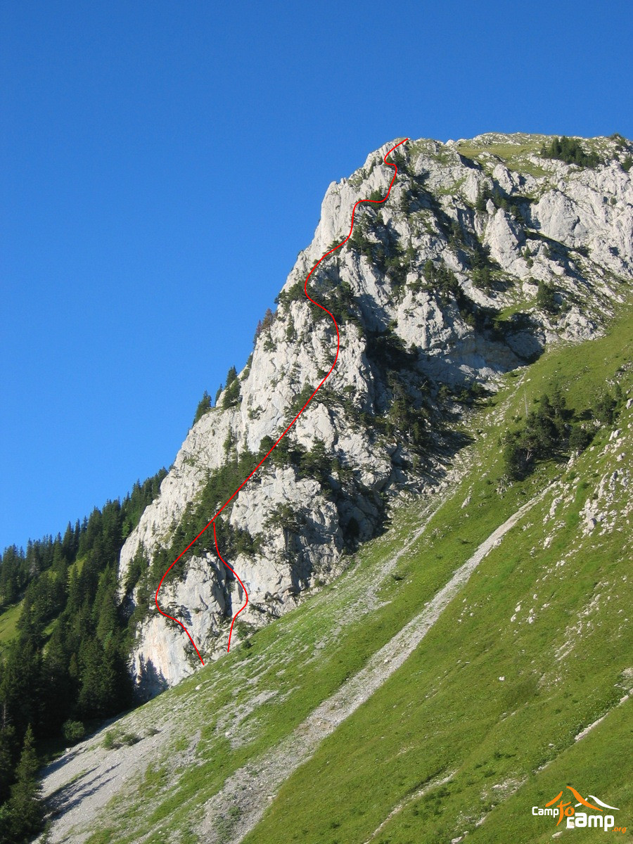 Arête SW du Linleu
