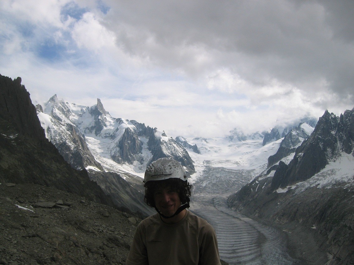 Balcons de la Mer de Glace -vue vers le Dent du Geant
