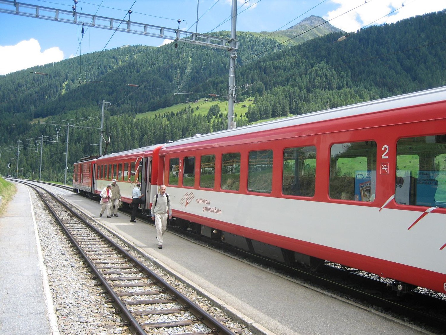 Photo inutile de petit train rouge