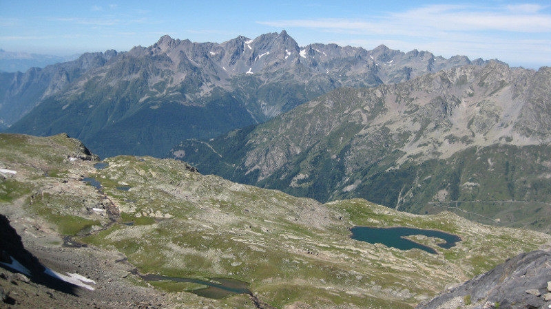 Plan des Cavalles et Grand Pic de Belledonne