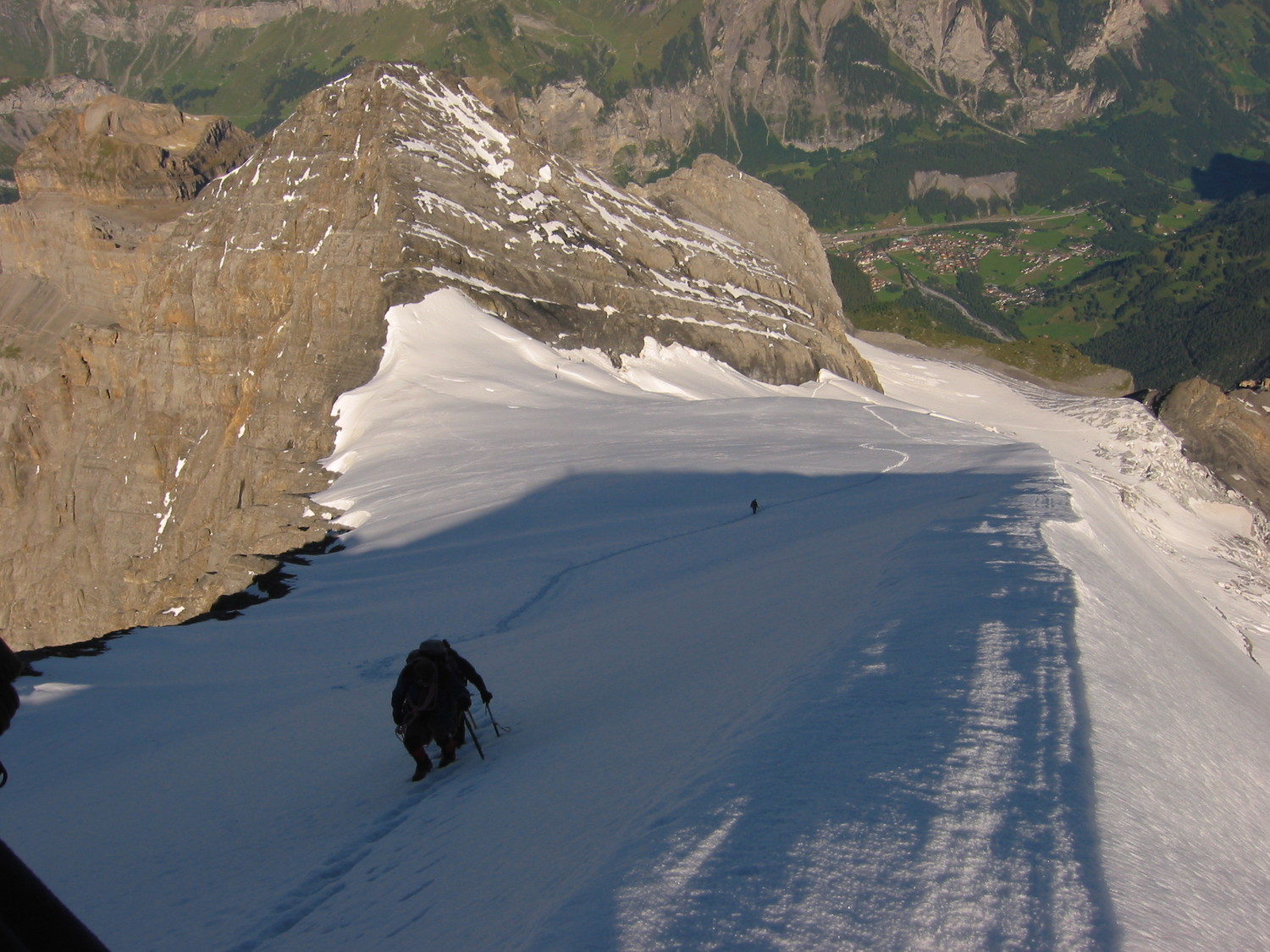 Doldenhorn - Vue depuis l'arête sommitale