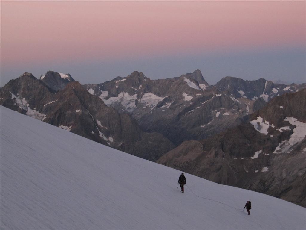 au-dessus du col du Pavé