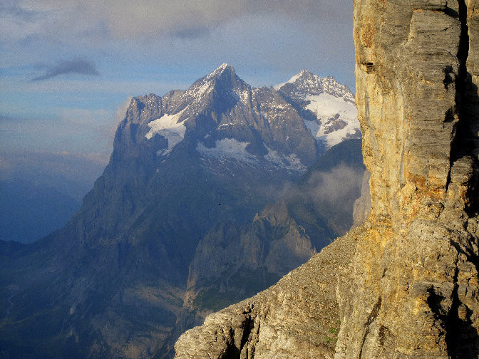 Vue sur le Wetterhorn