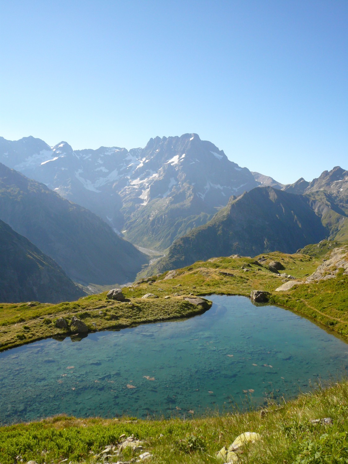 Lac Bleu, limpide et bien nommé.
