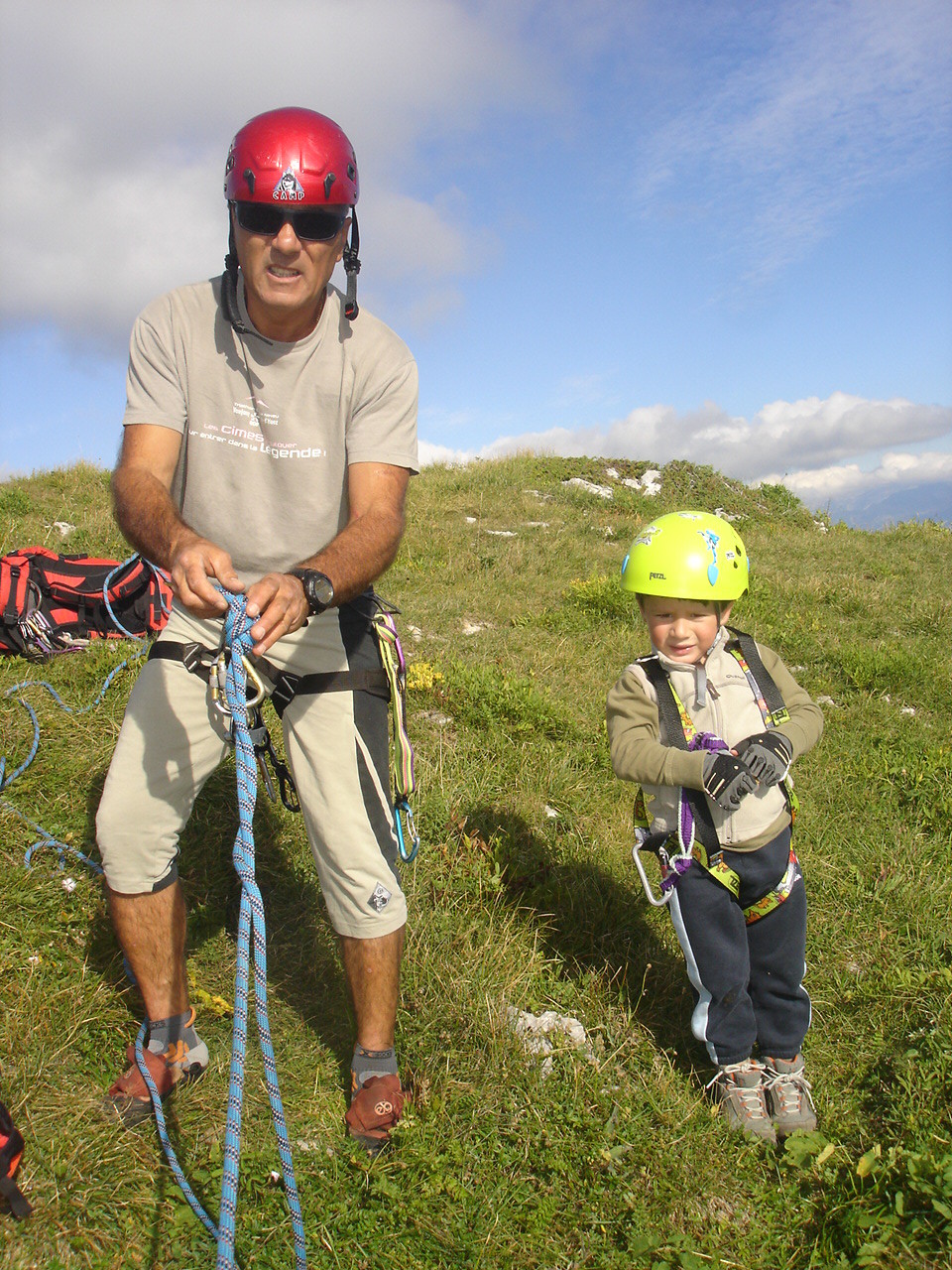 PAPA ET LUCAS 3 ANS ET DEMI EN HAUT