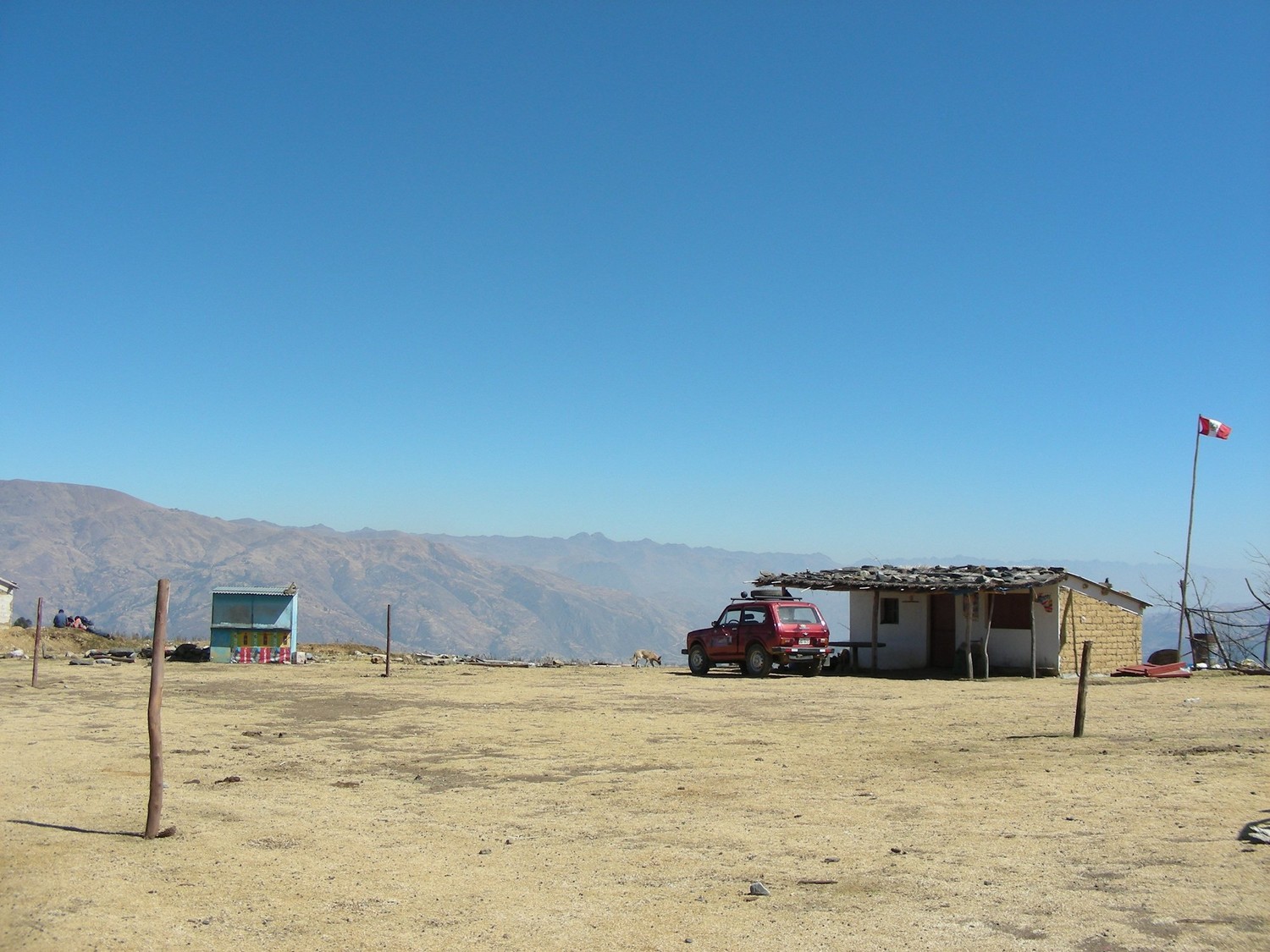 Pashpa, acceso a la quebrada Ishinca