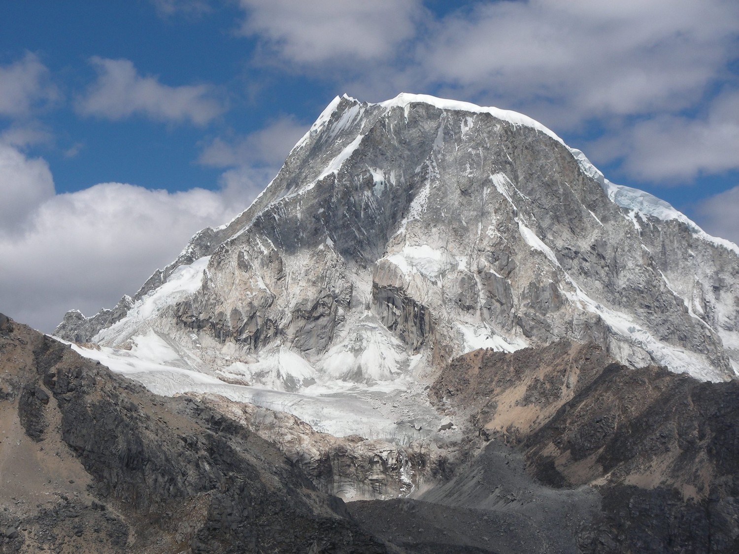 La cara N del Nevado Ranrapalca