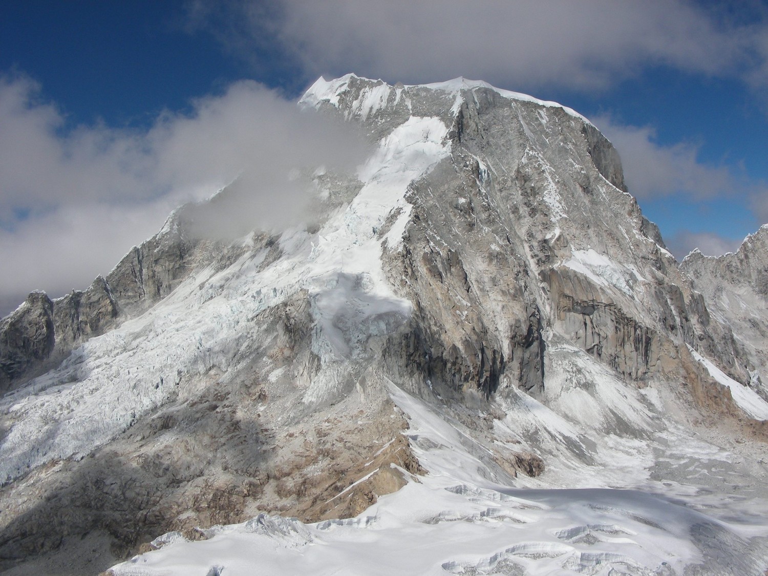 Le glacier NE du Ranrapalca