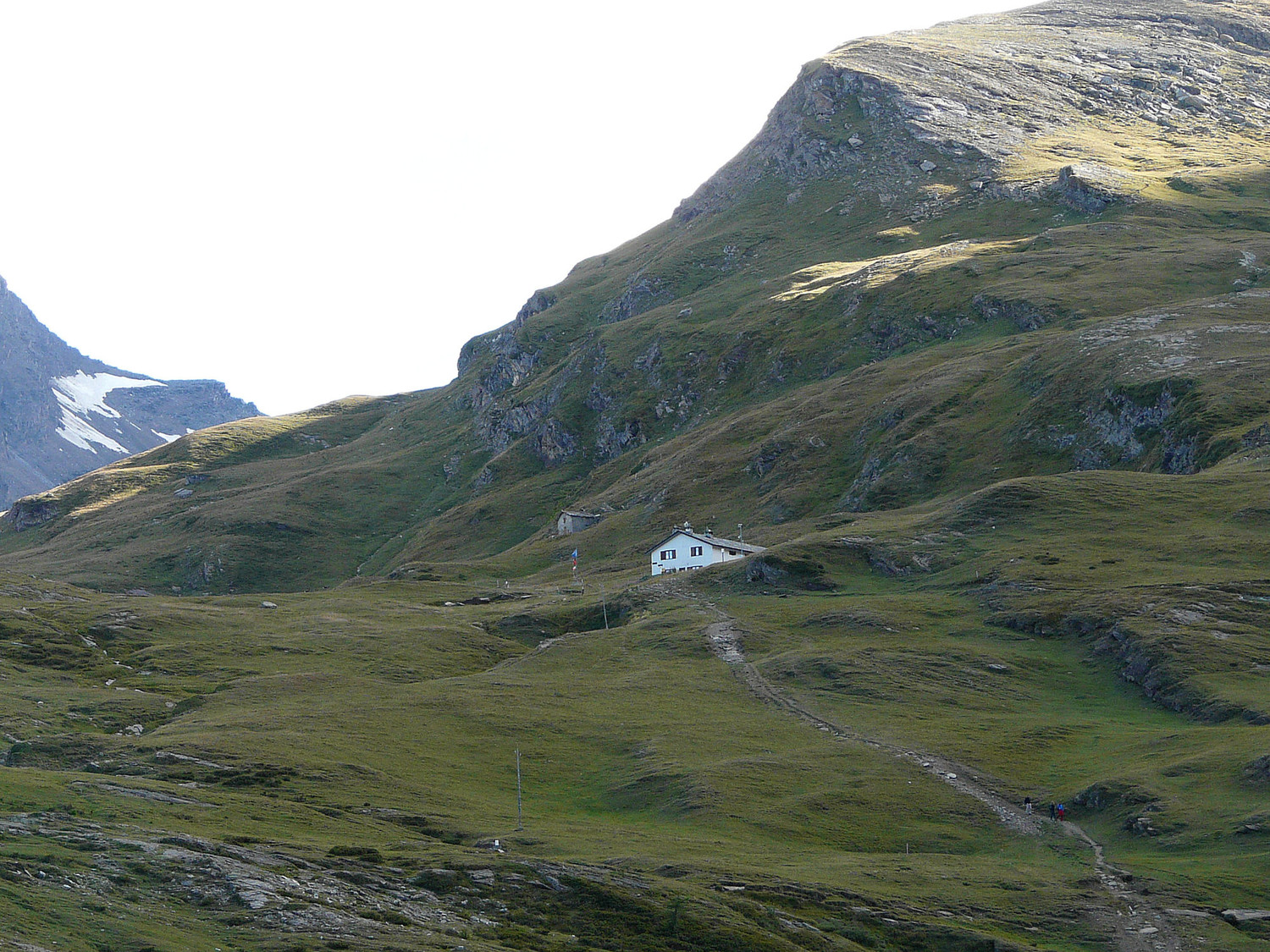 Dondena et le refuge (Champorcher, Vallée d'Aoste)