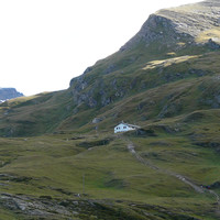 Dondena et le refuge (Champorcher, Vallée d'Aoste)