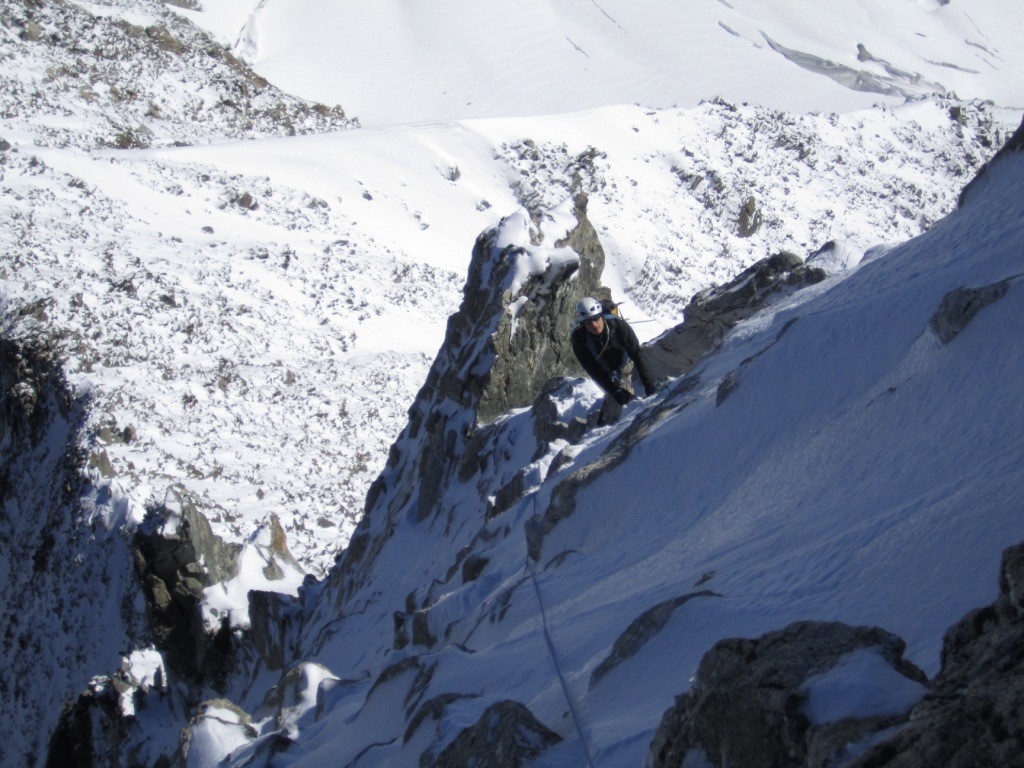 Dans le mixte juste à gauche de l'arête N