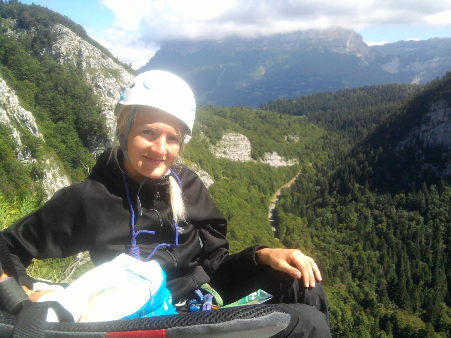 Sortie de L4! Pause repas au soleil