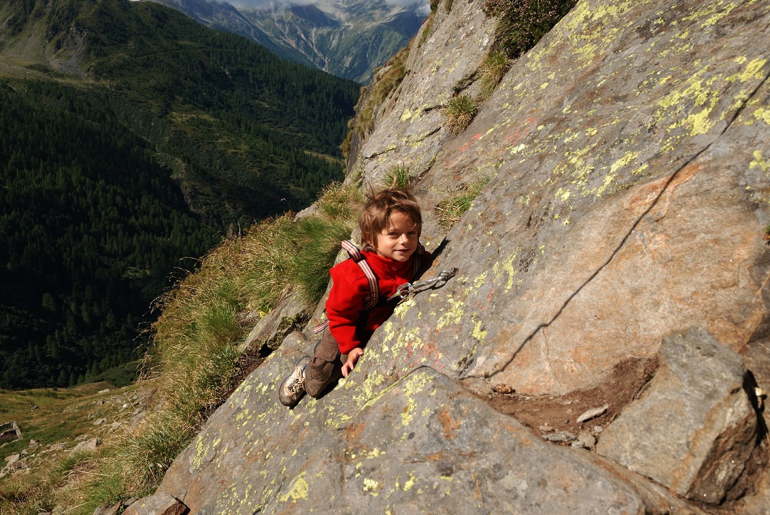 Bortelhütte, école d'escalade