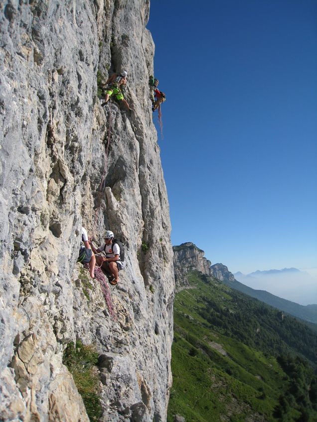 Voie de la Grotte, L2