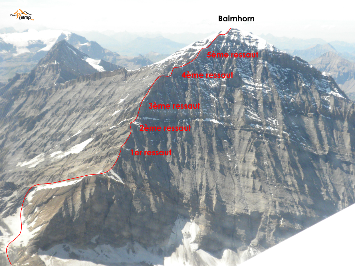 Iti Balmhorn par le Gitzigrat