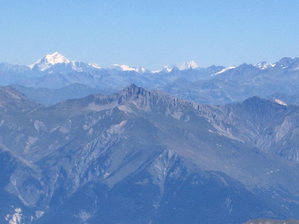 le grand Combin et la dent Blanche
