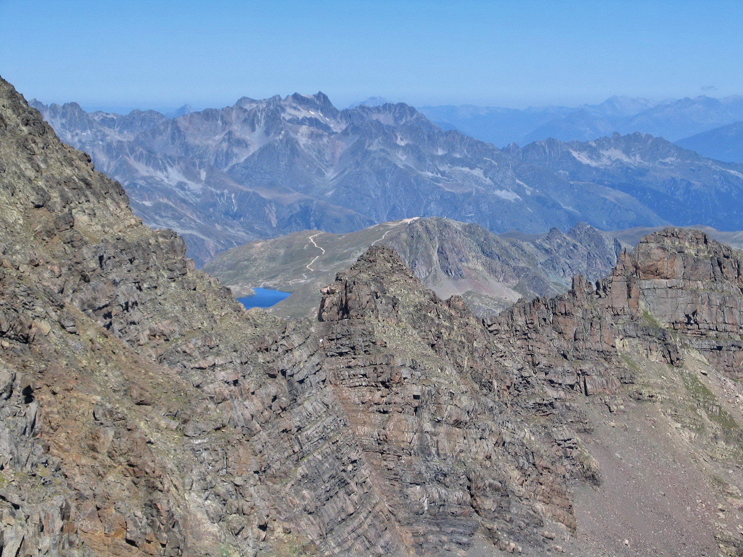 le pic du fresne et le lac bramant
