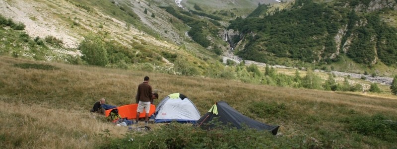 Bivouac au Pré de la Chaumette