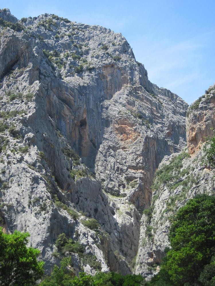 L'entrée de Gole di Gorroppu