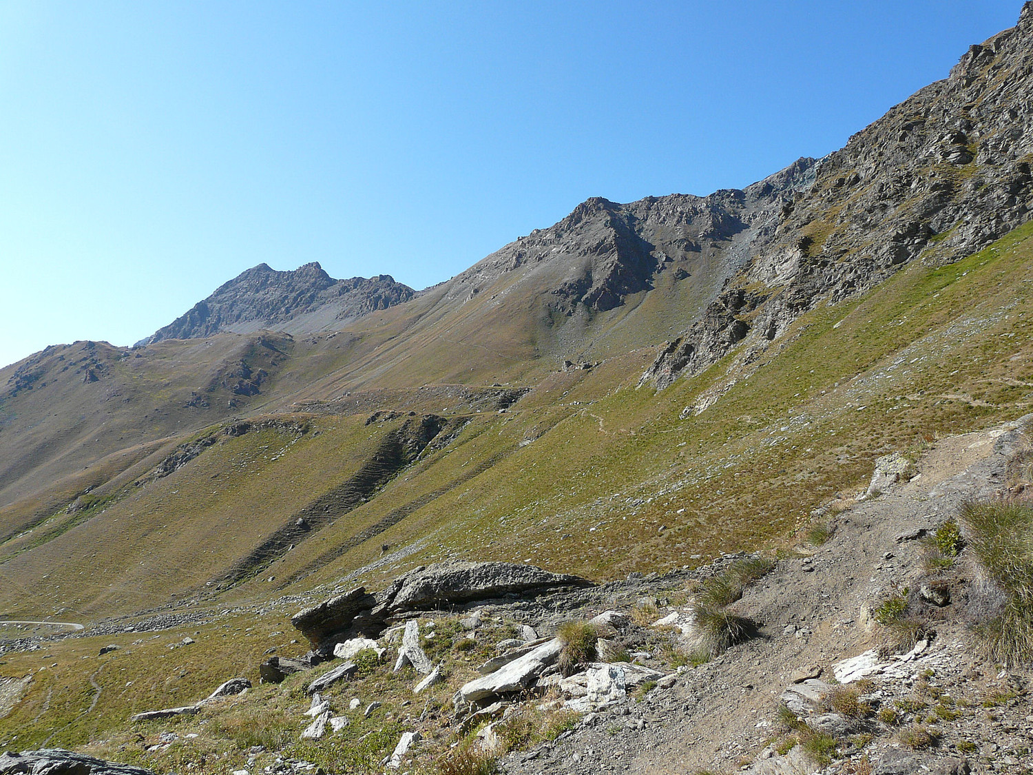 Col d'Invergneux versant vallon d'Urtier