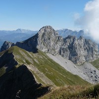 Pointe de la Sambuy vue de la Chaurionde