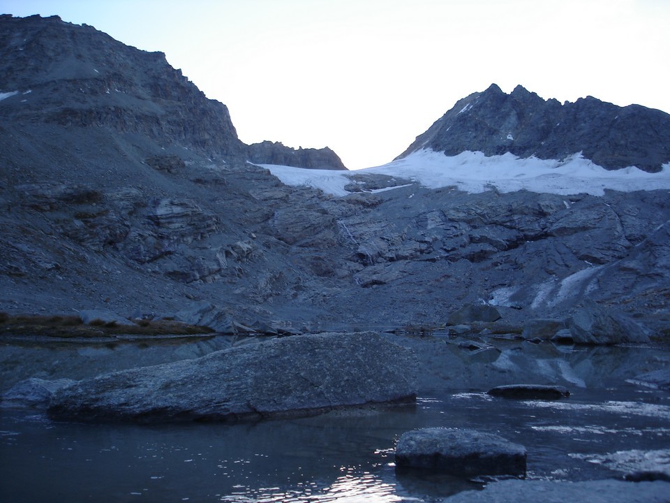 Lac des sources de l'Arc, Levanna Orientale et col Perdu