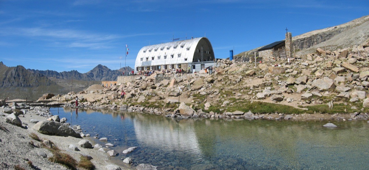 Au refuge Vittorio Emanuele II