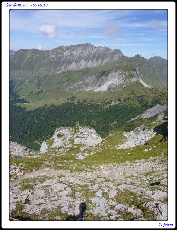 Les Hauts Forts et la sortie du Pas de la Latte
