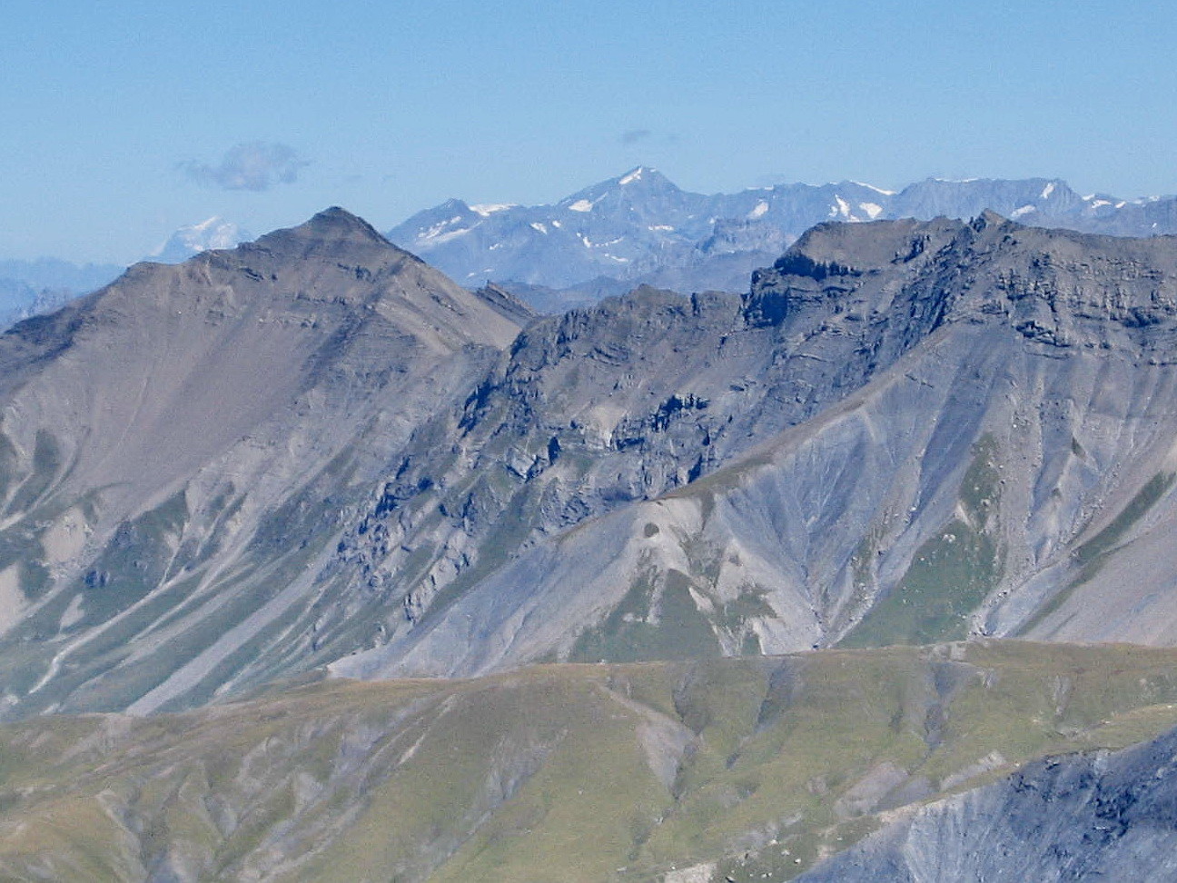 la grande Chible, entre le Pourri et le grand Combin