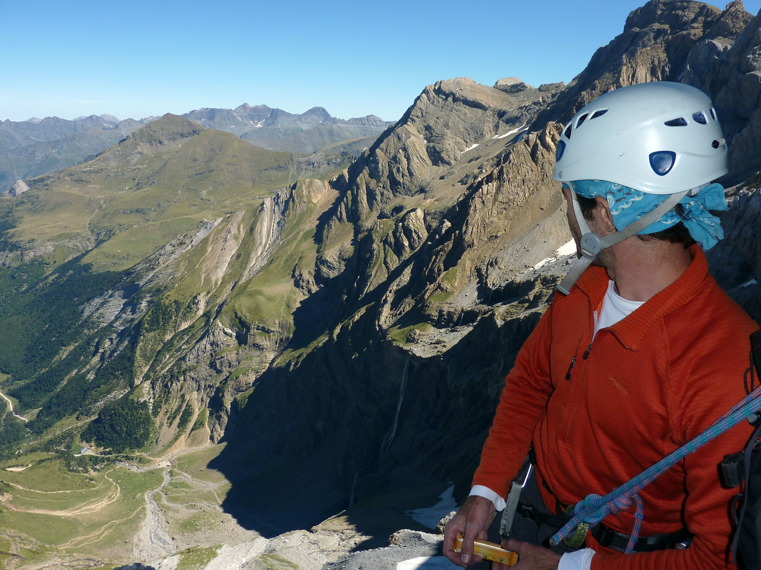 Face nord de la Tour du Marboré : quel panorama !
